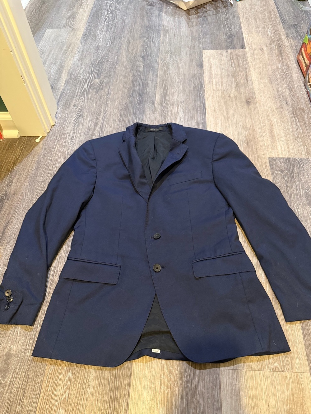 Hugo Boss Navy Two-Button Sport Coat